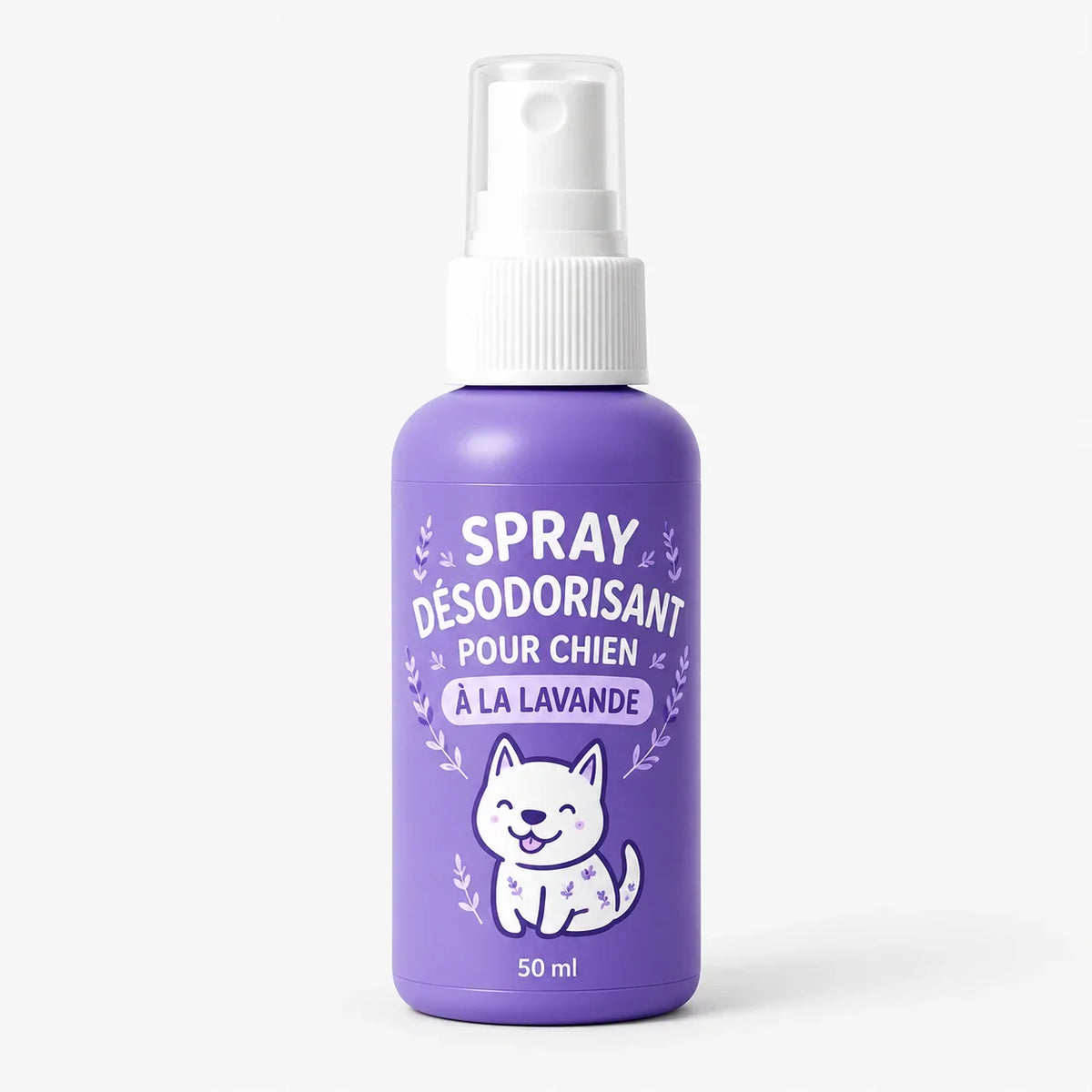 Spray désodorisant pour chien à la lavande